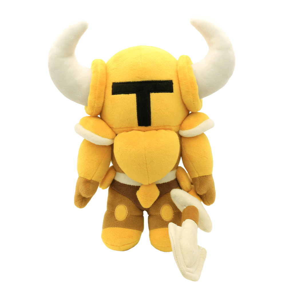 Gold Shovel Knight Plush