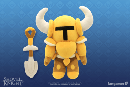Gold Shovel Knight Plush