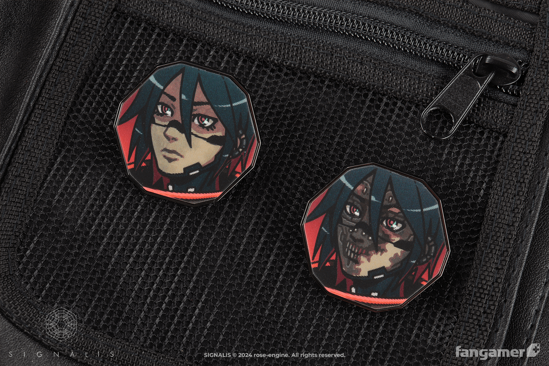 Corruption Lenticular Pin