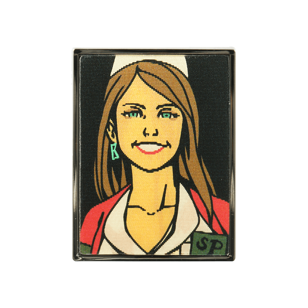 Bloody Lisa Lenticular Pin
