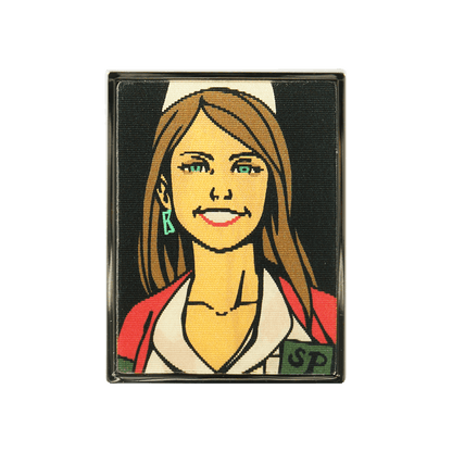 Bloody Lisa Lenticular Pin