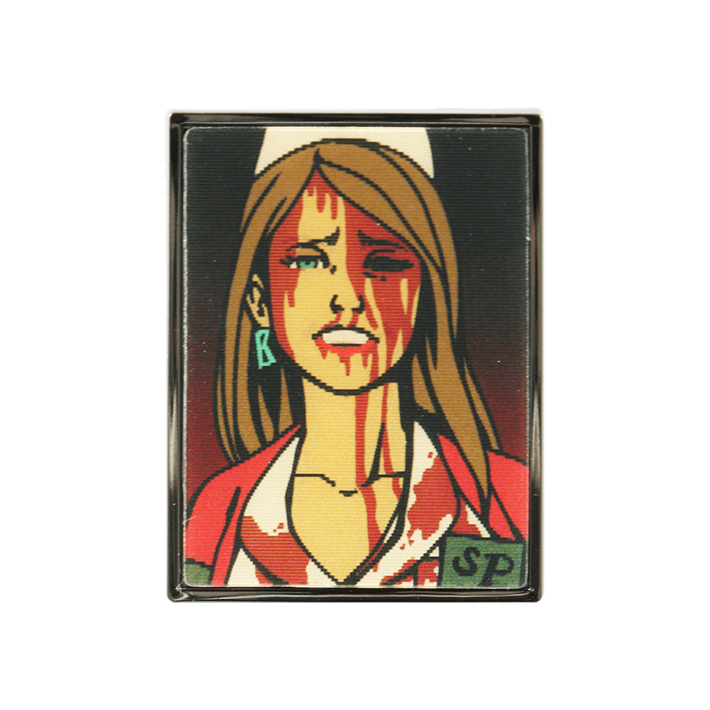 Bloody Lisa Lenticular Pin