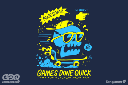GDQ Skater Skull