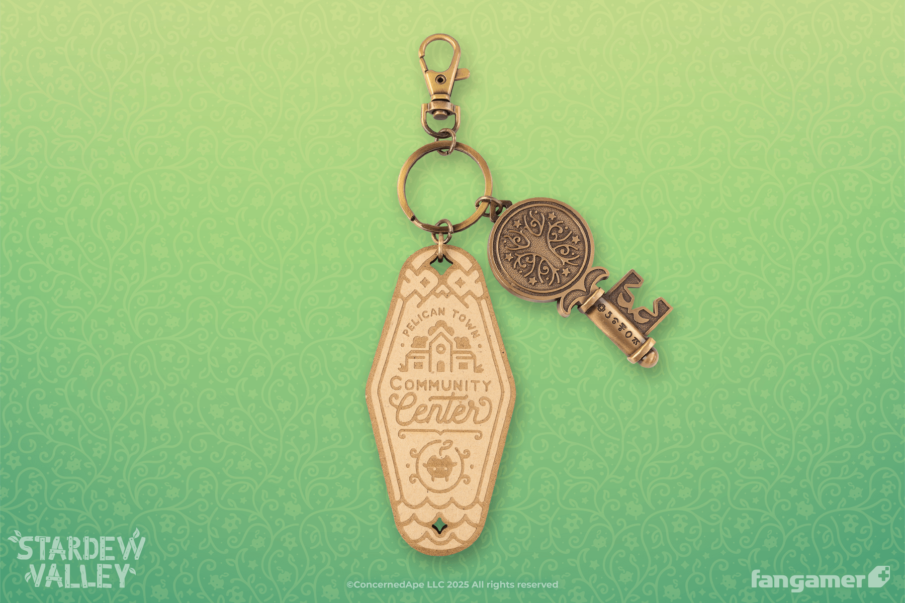 Community Center Keychain