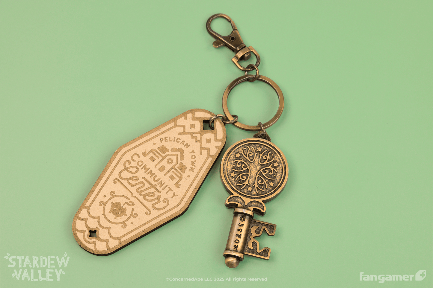 Community Center Keychain