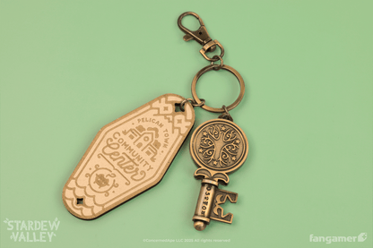 Community Center Keychain