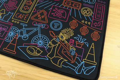 Walled City 99 Desk Mat