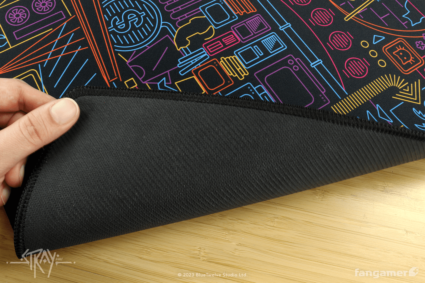 Walled City 99 Desk Mat