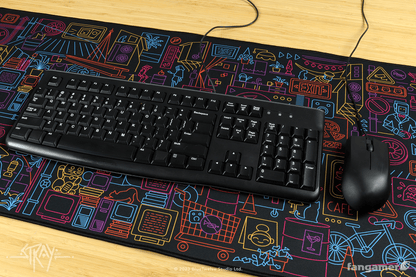 Walled City 99 Desk Mat