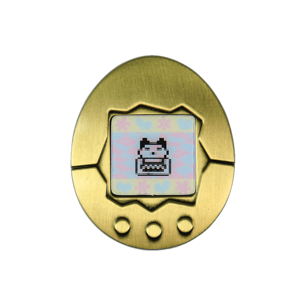 Tamagotchi Lenticular Pin