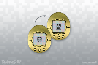 Tamagotchi Lenticular Pin