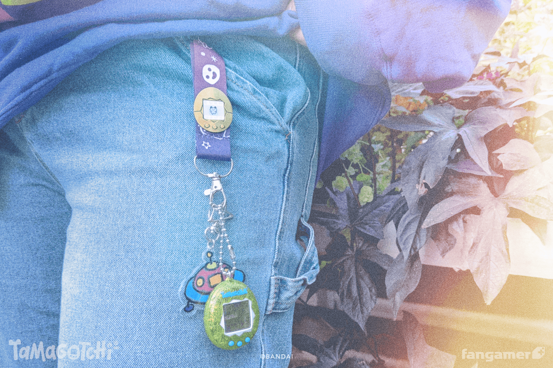 Tamagotchi Lenticular Pin