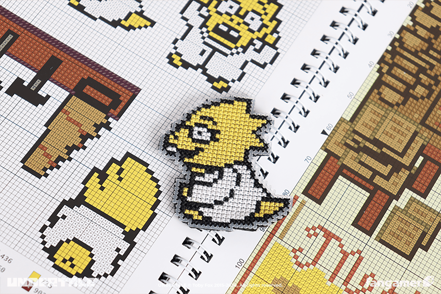 UNDERTALE Cross Stitch Book