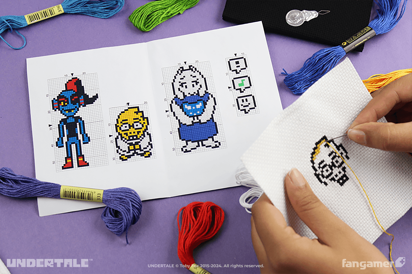 UNDERTALE Cross Stitch Kit