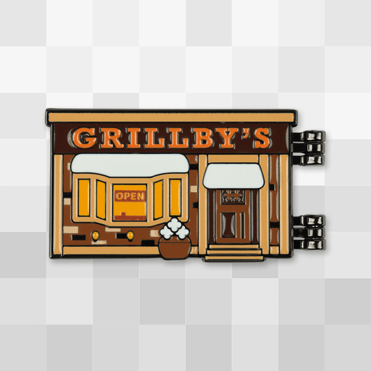 Grillby's Hinged Pin