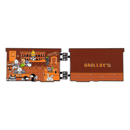 Grillby's Hinged Pin