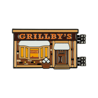 Grillby's Hinged Pin