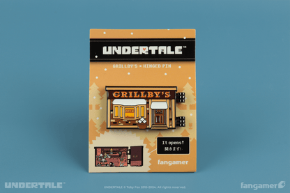 Grillby's Hinged Pin