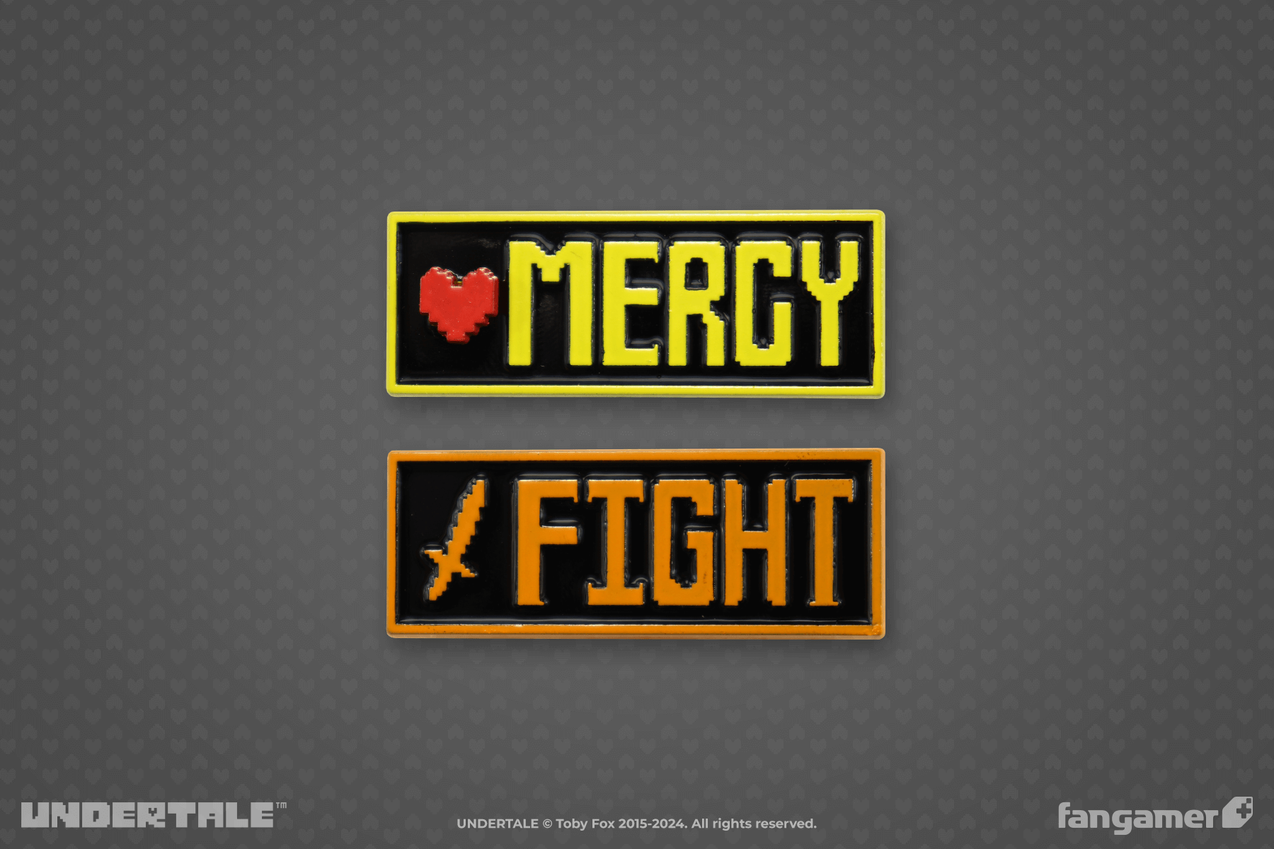 Mercy or Fight Enamel Pin Set