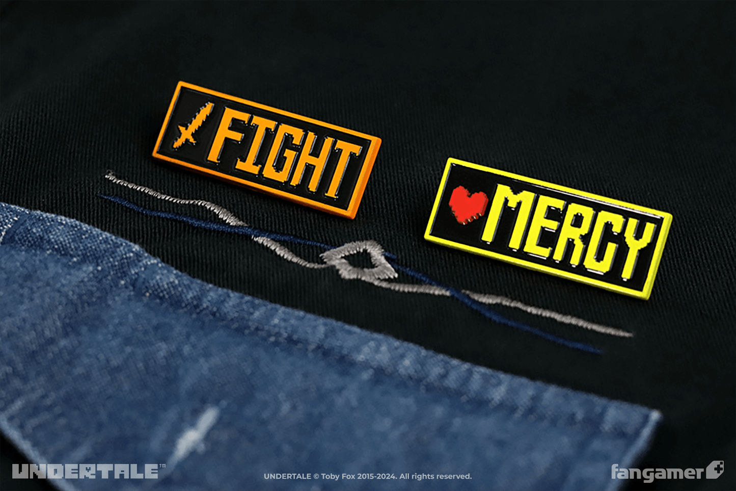Mercy or Fight Enamel Pin Set