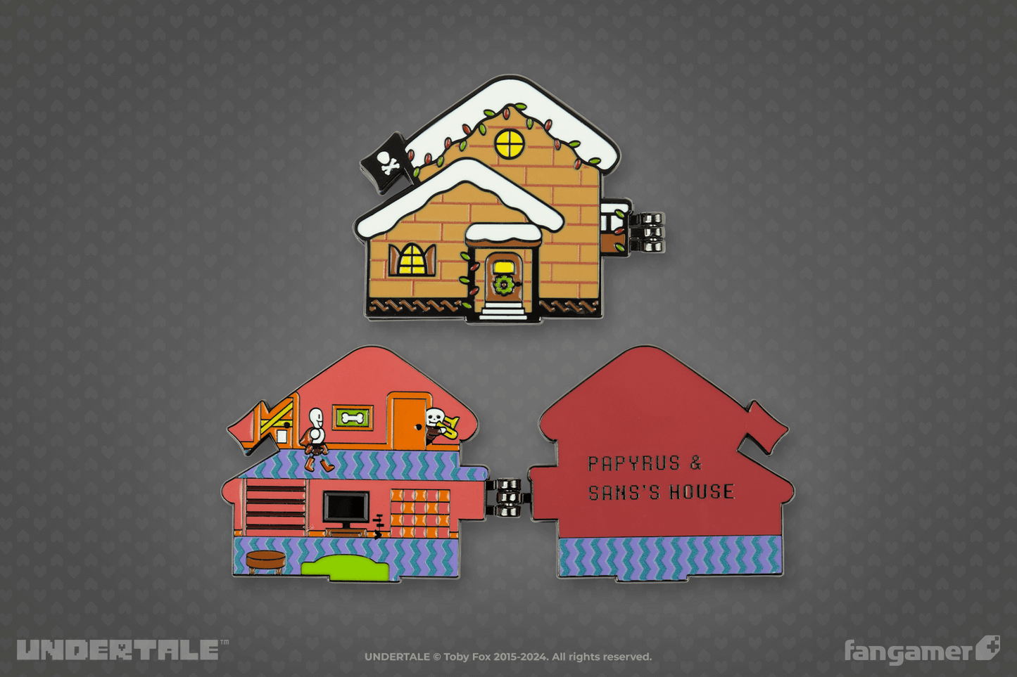 Papyrus & Sans's House Hinged Pin