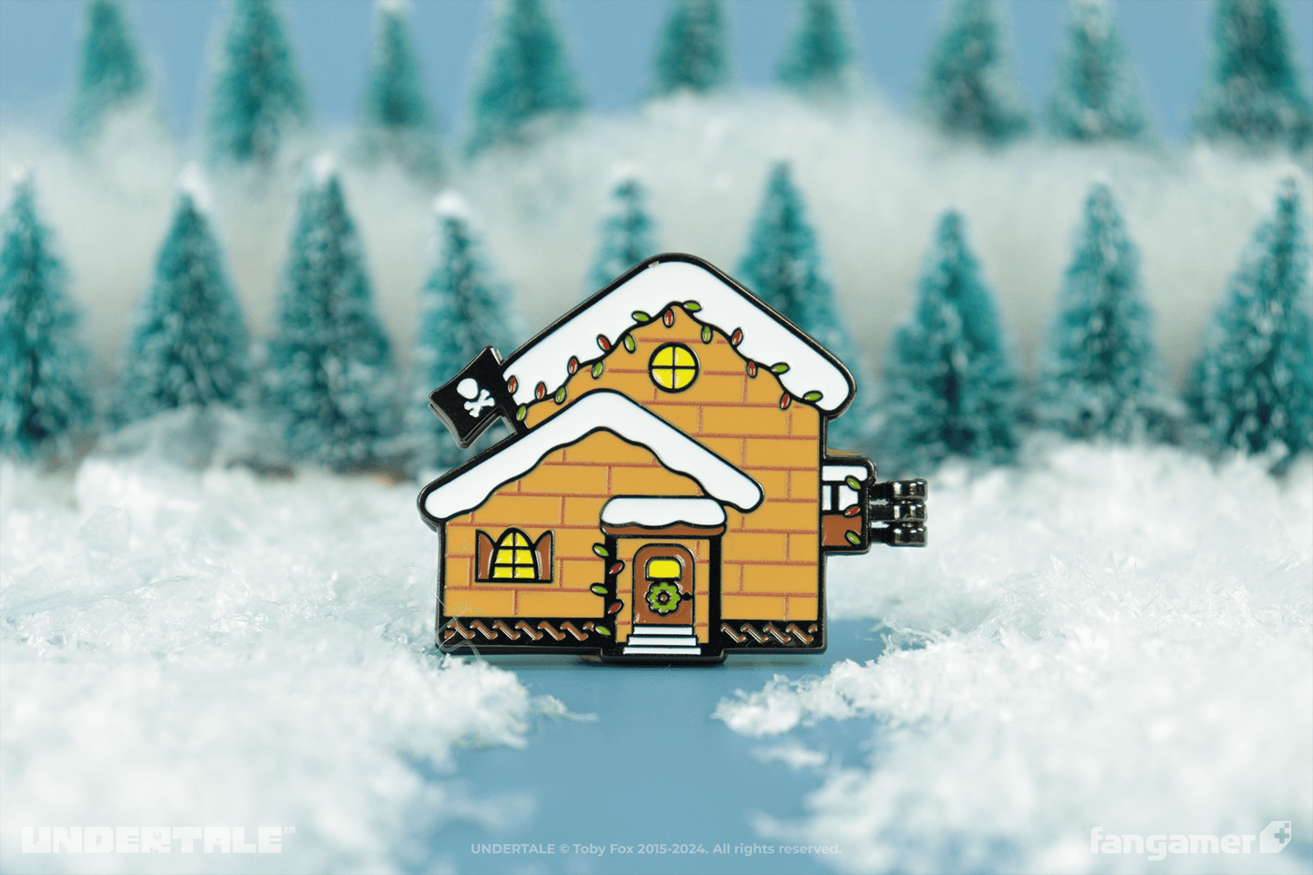 Papyrus & Sans's House Hinged Pin