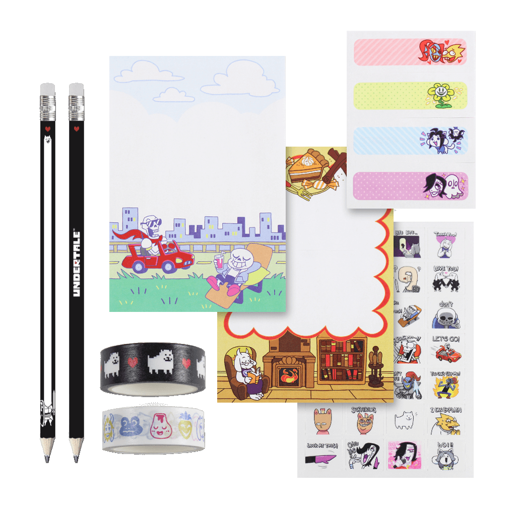 UNDERTALE Stationery Set