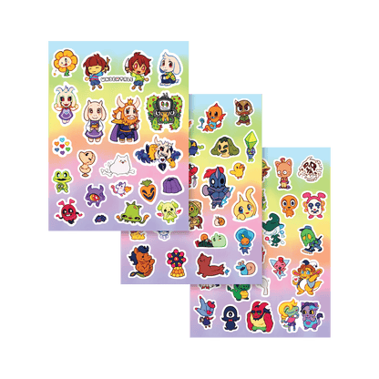 New Friends Sticker Sheet Set A